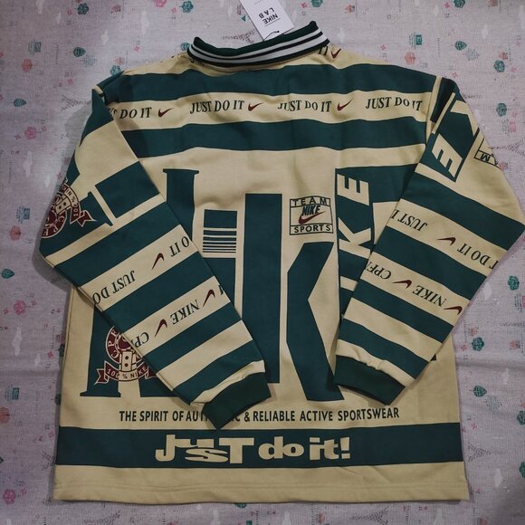 Nike Cactus Plant Flea Market Longsleeve Green Polo Shirt - Picture 5 of 8